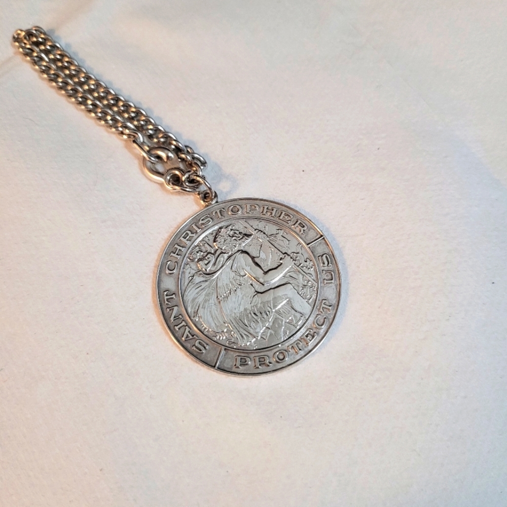 Tiffany & Co St. Christopher Medallion